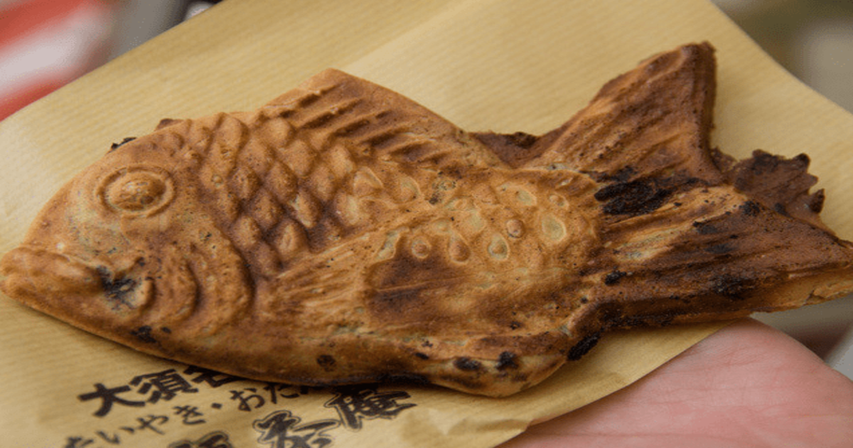 香ばしく焼き上げたたい焼きが自慢の『鯛福茶庵』