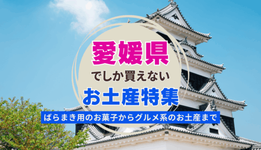 愛媛県・松山でしか買えないおすすめのお土産特集！ばらまき用のお菓子から空港で買える銘菓まで紹介
