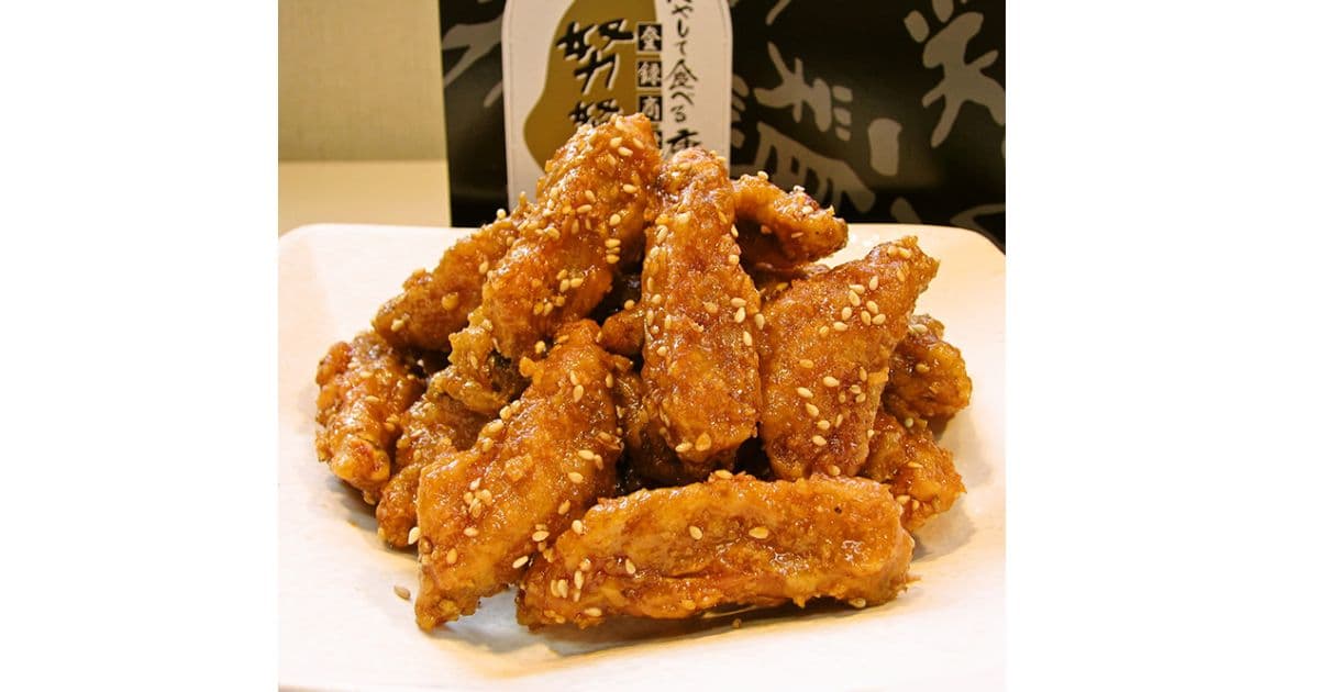 冷やして食べる唐揚げ