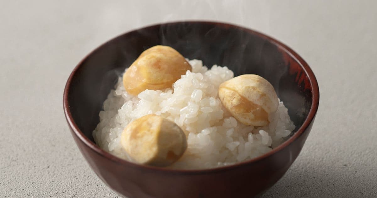 栗おこわ