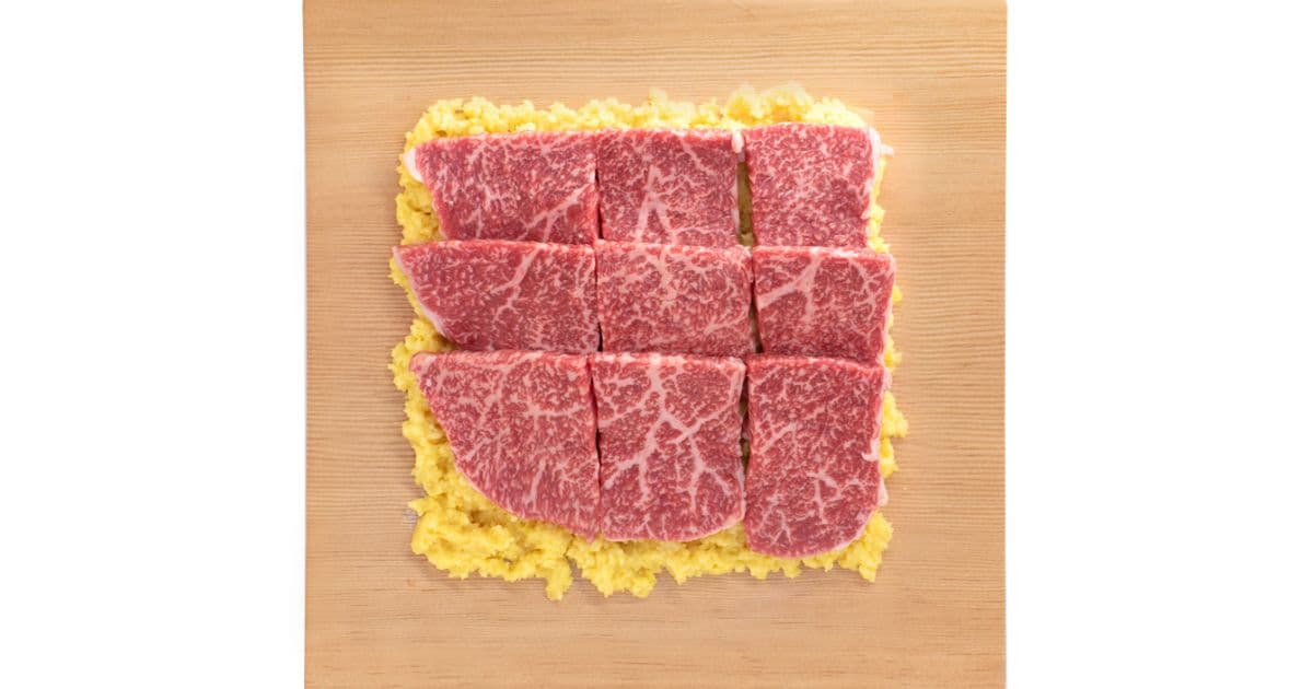 オリーブ牛みそ漬け