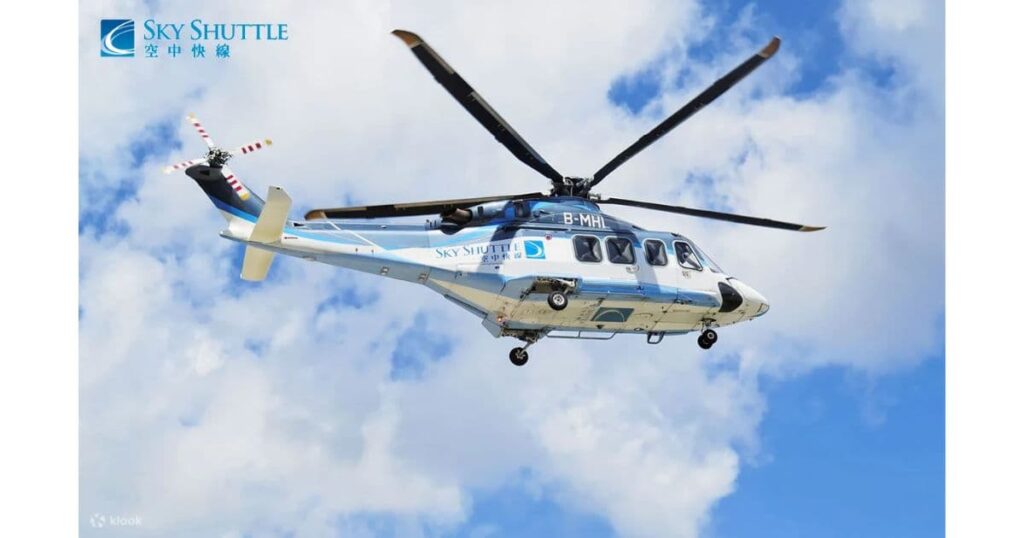 ヘリコプターの料金の目安と所要時間