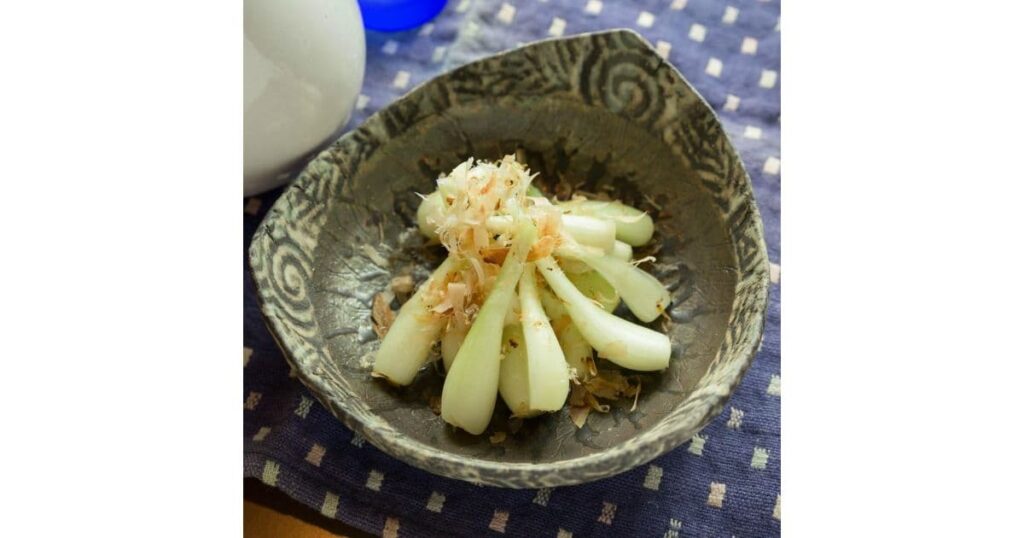 島らっきょうの塩漬け