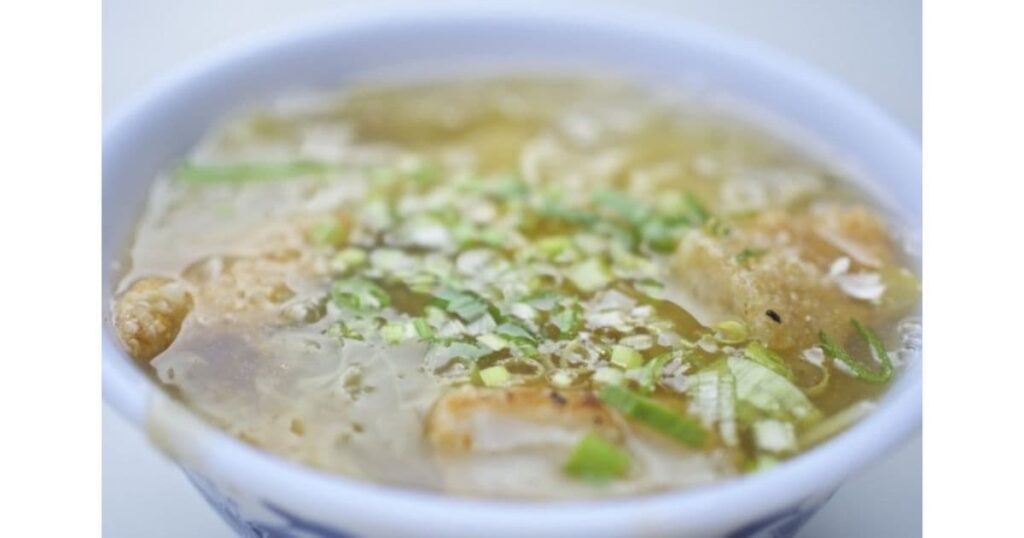 四味海鮮羹 とろみ海鮮スープ麺