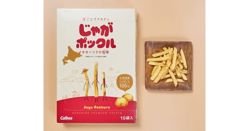 カルビー じゃがポックル オホーツクの塩味(カルビー)