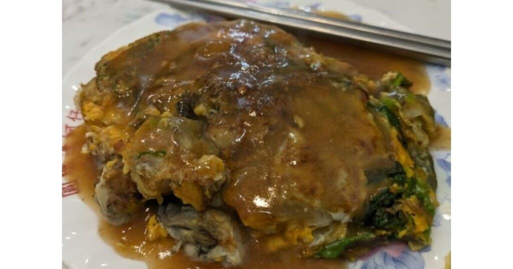 炭烤蚵仔煎 牡蠣オムレツ