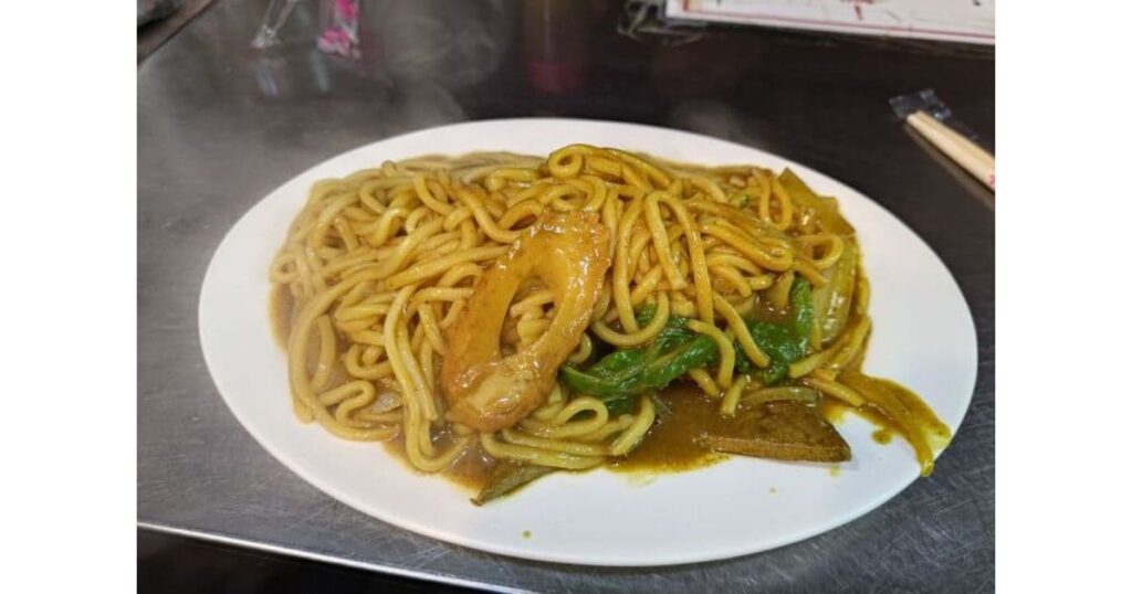 阿華炒麺 カレー炒麺