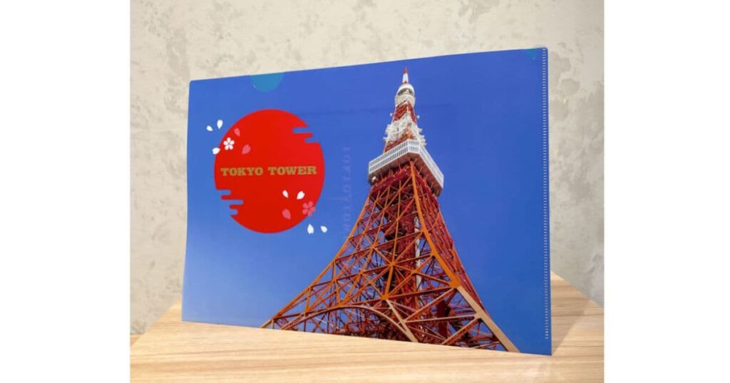 東京タワークリアファイル