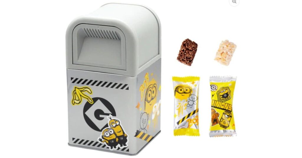 ミニオン チョコクランチ トラッシュ缶