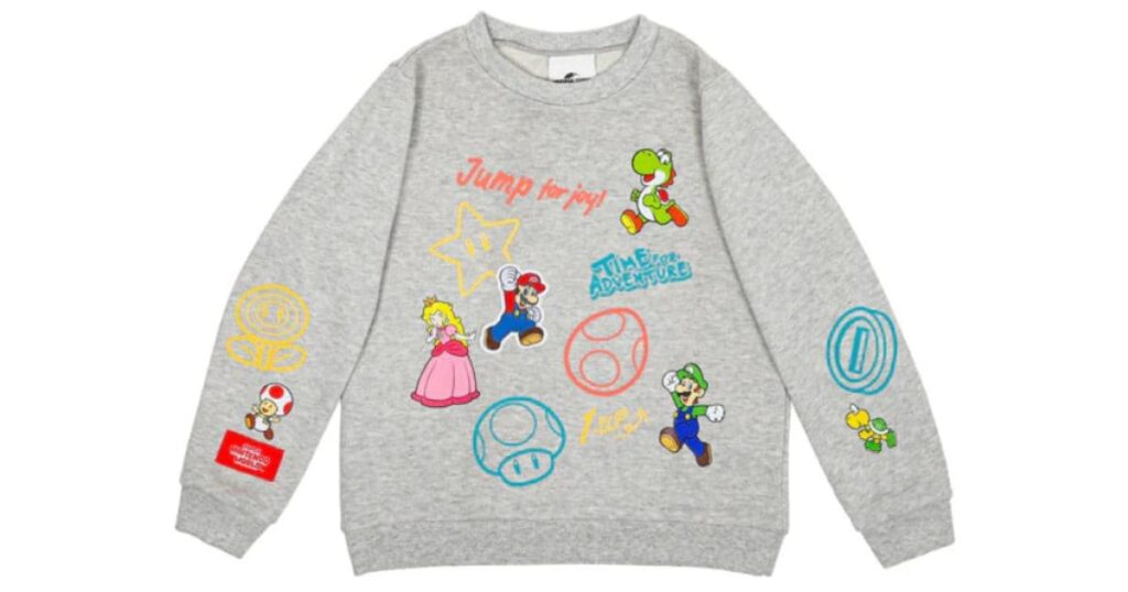 スーパー・ニンテンドー・ワールド スウェット