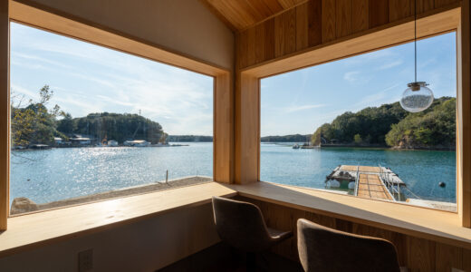 真珠養殖場跡に生まれた海辺のリトリート「うみらぼ」